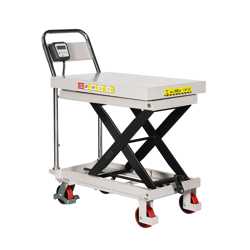 Wegende handmatige hefplatformwagen CPT300 Wegende handmatige hefplatformwagen CPT300