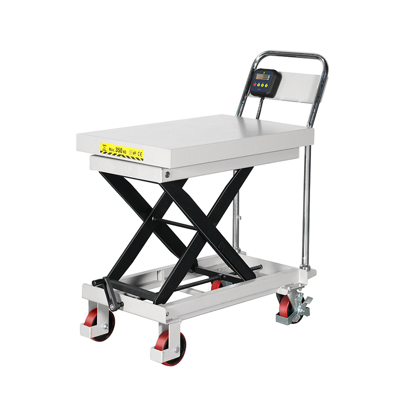 Wegende handmatige hefplatformwagen CPT300 Wegende handmatige hefplatformwagen CPT300