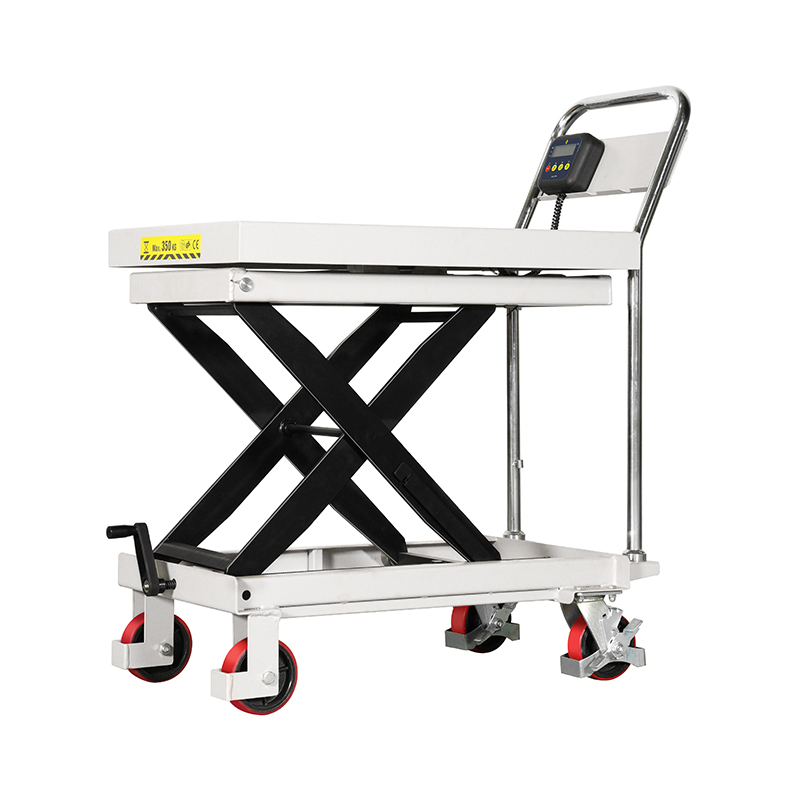 Wegende handmatige hefplatformwagen CPT300