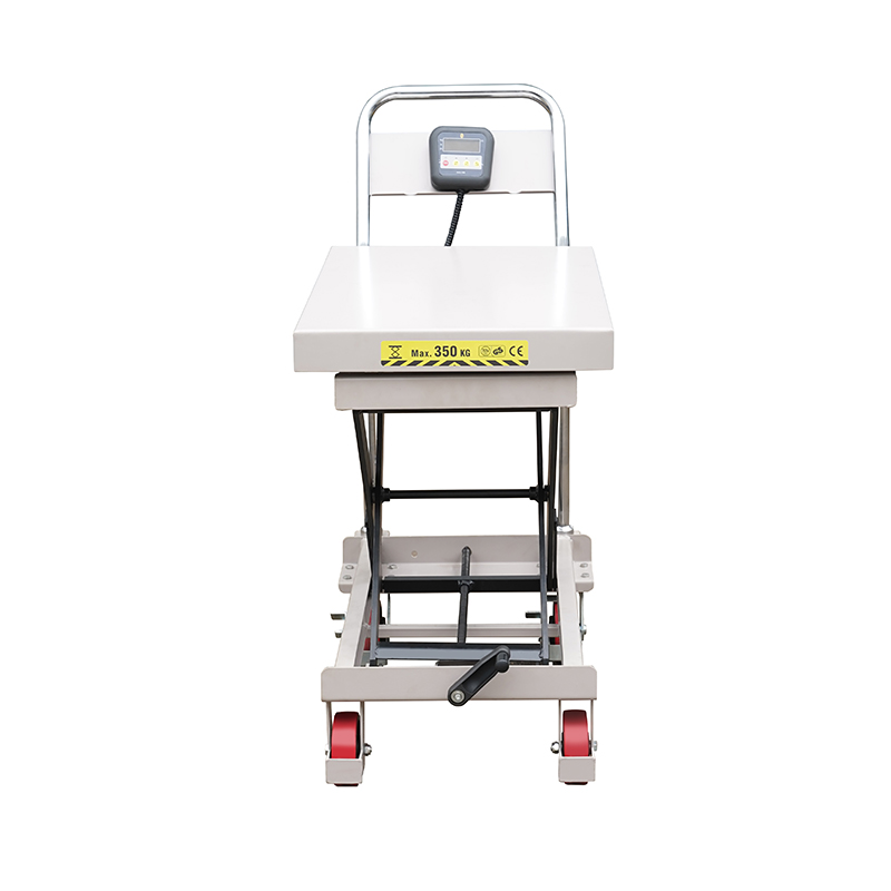 Wegende handmatige hefplatformwagen CPT300 Wegende handmatige hefplatformwagen CPT300
