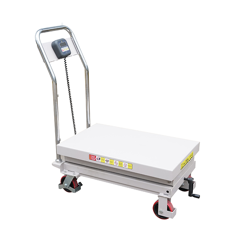 Wegende handmatige hefplatformwagen CPT300 Wegende handmatige hefplatformwagen CPT300