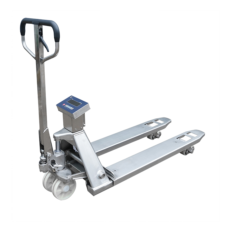 RVS handweegpalletwagen SCZ-S20-304 RVS handweegpalletwagen SCZ-S20-304
