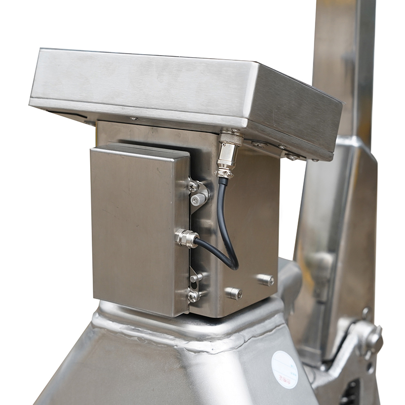RVS handweegpalletwagen SCZ-S20-304 RVS handweegpalletwagen SCZ-S20-304